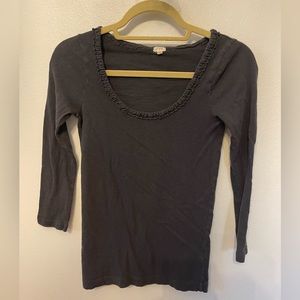 J. Crew 3/4 sleeve vintage wash T-shirt